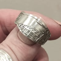Image 1 of Vintage San Francisco Sterling Silver Spoon Ring