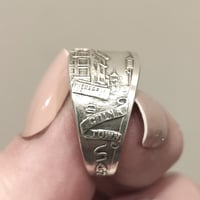 Image 3 of Vintage San Francisco Sterling Silver Spoon Ring
