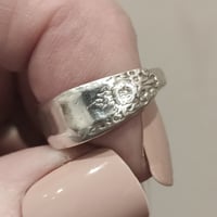 Image 2 of Vintage Sterling Silver International Silver Spoon Ring - Size M