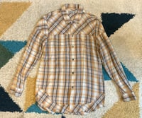 Image 1 of Undercover by Jun Takahashi 2012ss layered plaid shirt, size 2 (fits M)