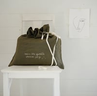 original santa sack - olive