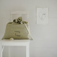 original santa sack - pear stripe