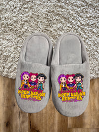 Image 2 of Light Gray slippers 