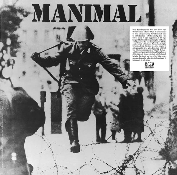 Image of MANIMAL - s/t Lp (1986)