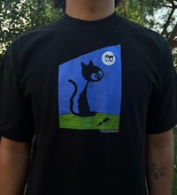 Image 2 of The Black Cat Tee