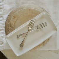Image 1 of stamped cake forks - eat cake {pair}