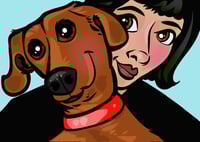 Cartoon Portrait With Your Pet (Digital Download Only)