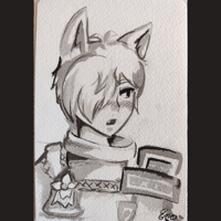 Fubuki Ink Drawing