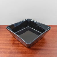 Image 1 of Arabia Finland Kilta Black Square Bowl