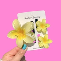 Image 6 of Hawaiian Hair Claw Clips Set