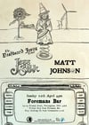 Jess Silk & Matt Johnson. April 12th 2026. Doors 4pm