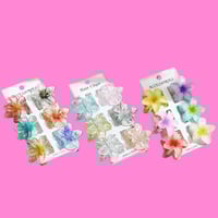 Image 1 of Mini Hawaiian Hair Claw Clip Set
