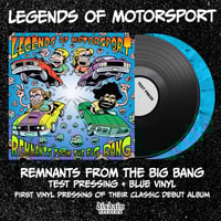 Image 2 of Legends Of Motorsport - Remnants From The Big Bang Vinyl Test Pressing Packs (1 Of Each Only)