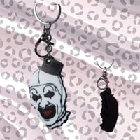 Image 2 of ART THE CLOWN 3D KEYRING & TROLLEY TOKEN