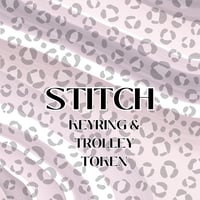 Image 1 of STITCH 3D KEYRING & TROLLEY TOKEN