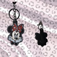 Image 2 of MINNIE MOUSE 3D KEYRING & TROLLEY TOKEN