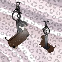 Image 2 of HOT DOG 3D KEYRING & TROLLEY TOKEN