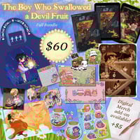 <i>The Boy Who Swallowed a Devil Fruit</i> (Full Bundle) ✨ Breathe zine project