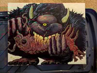Cyclopean Troll Original Painting 