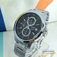 Image 4 of 2014 Seiko Black Dial Quartz Dress Chronograph (4t57-00C0)
