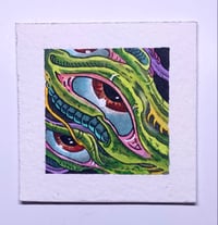 Biomech Eyes mini painting