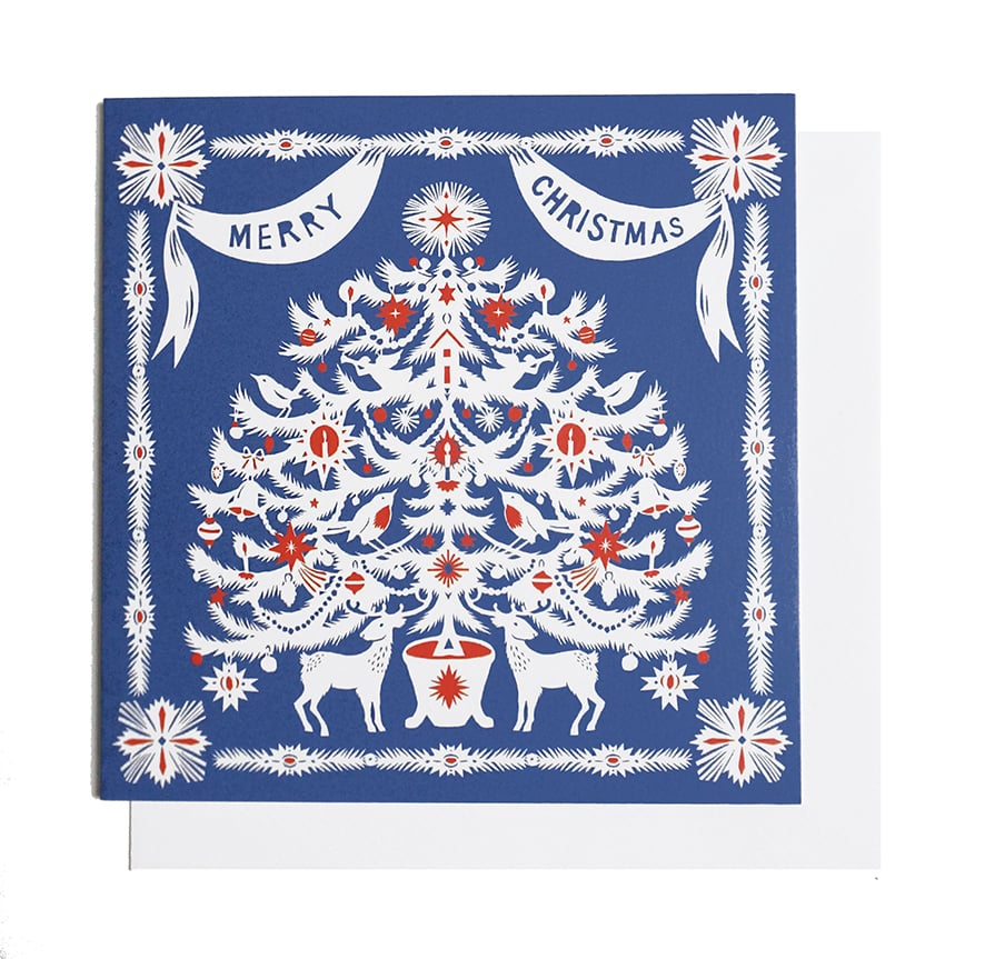 Image of Advent Tree - Charity Christmas Card