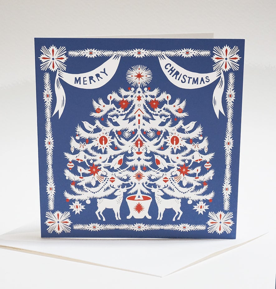 Image of Advent Tree - Charity Christmas Card