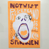 NOTWIST POCKETBAND <br>w/ SPINNEN <br> KÖLN 2025 <br> GIGPOSTER 