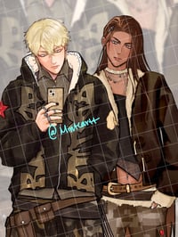 Image 1 of Alien Stage LuHyu Alt!AU Acrylic Standee