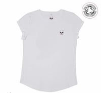 Image 7 of Not So Basic Logo Organic Cotton Rolled Sleeve T-shirt