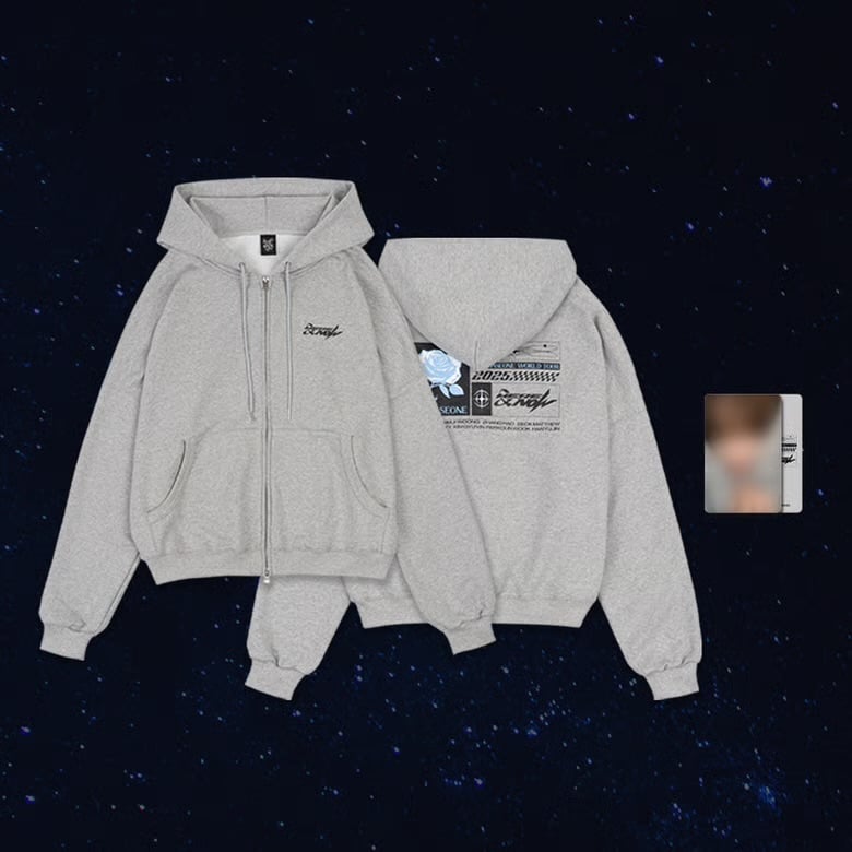Image of [PRE-ORDER] ZEROBASEONE Here & Now Hoodie Zip-Up