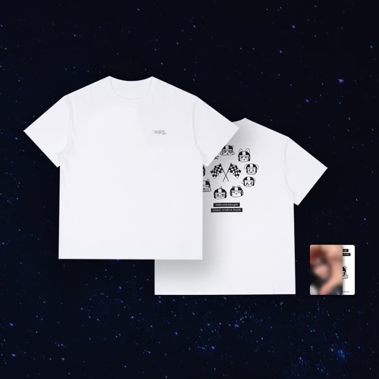 Image of [PRE-ORDER] ZEROBASEONE Here & Now Illustration T-Shirt 