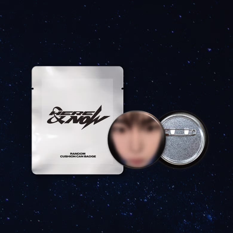 Image of [PRE-ORDER] ZEROBASEONE Here & Now Random Cushion Can Badge
