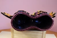 Image 2 of Double Pot à Crayons artisanal en céramique - Don't Quit