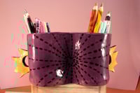 Image 5 of Double Pot à Crayons artisanal en céramique - Don't Quit