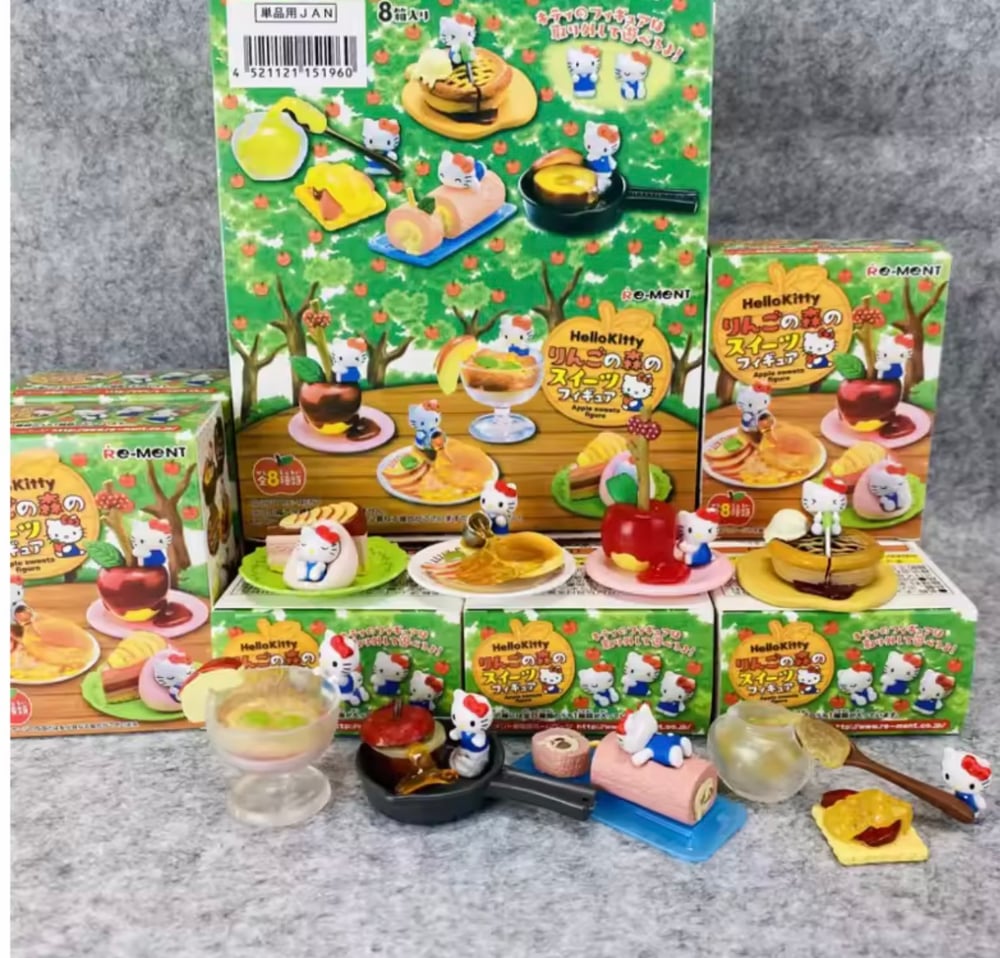 Image of Hello Kitty Food Miniature Blind Box 🍎