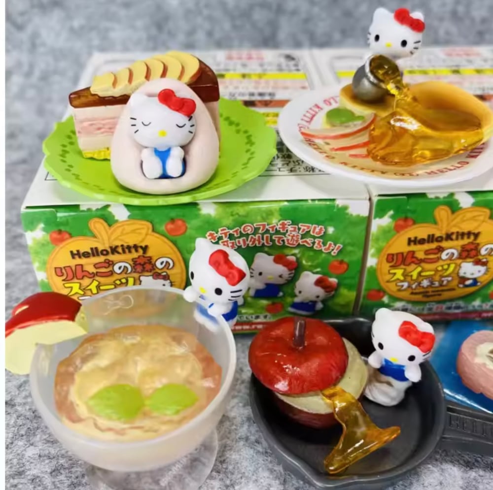 Image of Hello Kitty Food Miniature Blind Box 🍎
