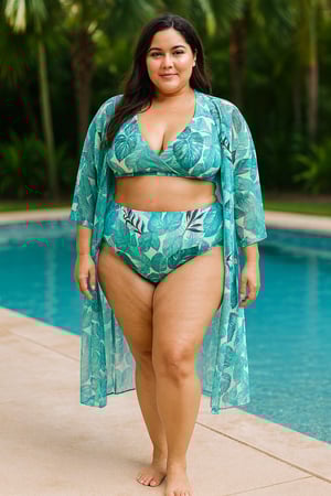 Image of Tropical Breeze 3-Piece Swimsuit Set