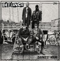 Image 1 of Defiance / Hat Trickers - Split LP