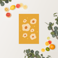 Image 5 of Eggcellent Poster 12" x 18" 