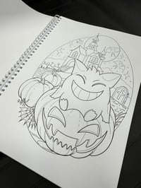 Image 5 of Tattoo-Inspired: Anime, Pokémon &amp; Japanese Vibe Colouring Book