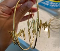 Image 3 of Jasmine Hoops