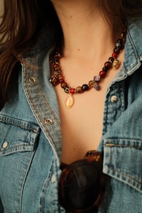 Image 3 of Collier Signature | Moka Burgundy