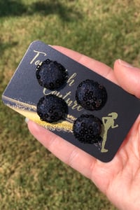 Image 5 of NEW! Fabric Covered Bib Magnets