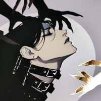 Image 8 of Marcin goth with SILVER FOIL