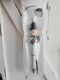 Image 4 of Snowman Beaded Pen 