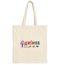 Image 1 of Ageless Cotton Canvas Tote Bag
