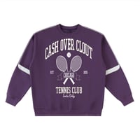Image 1 of Varsity Tennis crewneck (Purple)