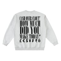 Image 2 of Varsity Tennis crewneck (Heather Grey)