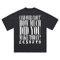 Image 2 of Knitted Collar Tennis tee (Black)